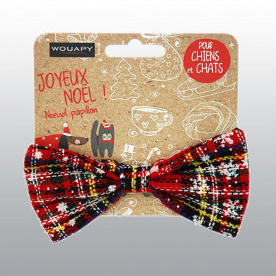 Noeud papillon 11 cm Noël - Chien, Chat