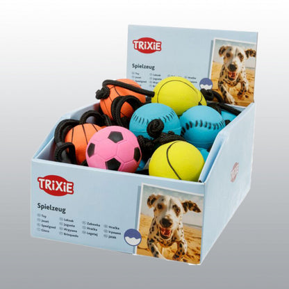 Présentoir de balle avec corde