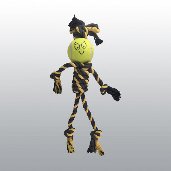 Jouet Rastaman en corde pour chien