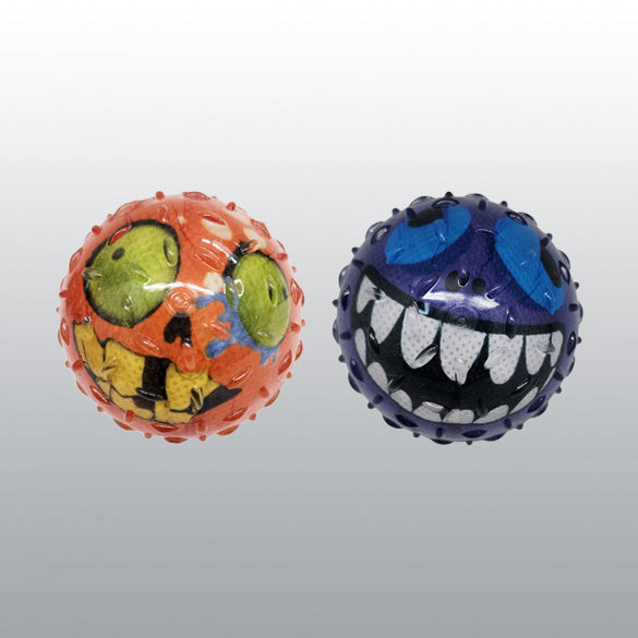 Balle avec une apparence de Zombie pour chien