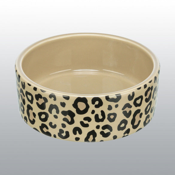 Gamelle céramique avec motifs léopard