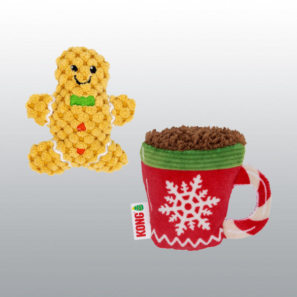 Kong - Jouet Scrattle GBC Noël - Chat