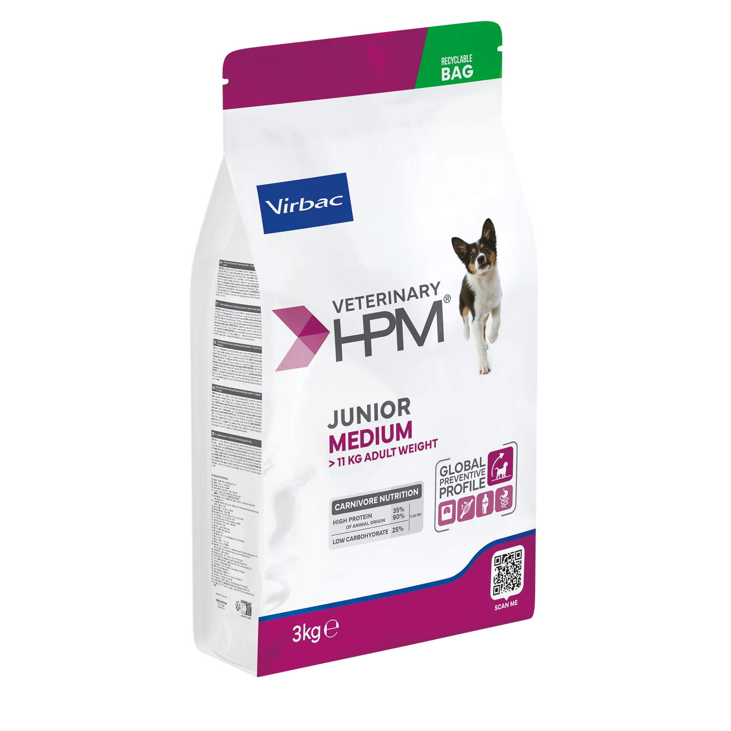 Croquettes chien de taille moyenne junior