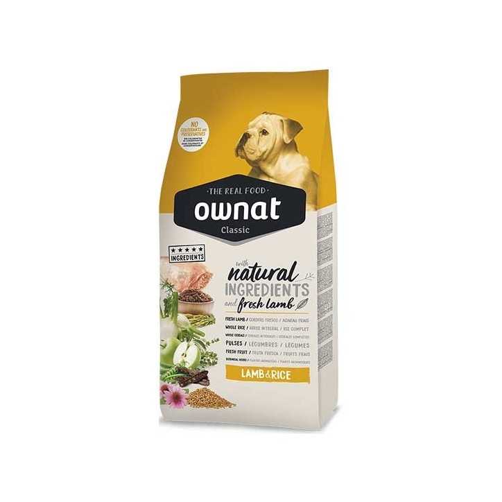 Ownat Classic lamb &amp; rice croquettes pour chien