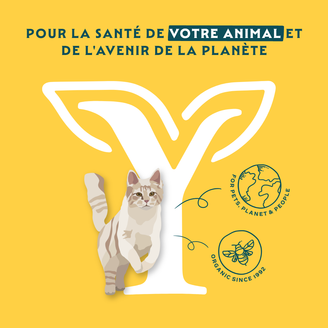 Yarrah pâtée bio sans céréales - Lot 16 x 100g