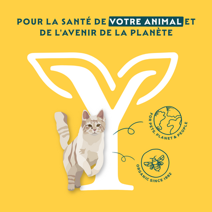 Yarrah pâtée bio sans céréales - Lot 16 x 100g