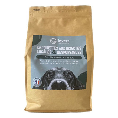 INVERS Croquettes durables aux insectes - Adulte Petit Chien