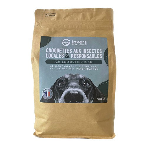 INVERS Croquettes durables aux insectes - Adulte Petit Chien