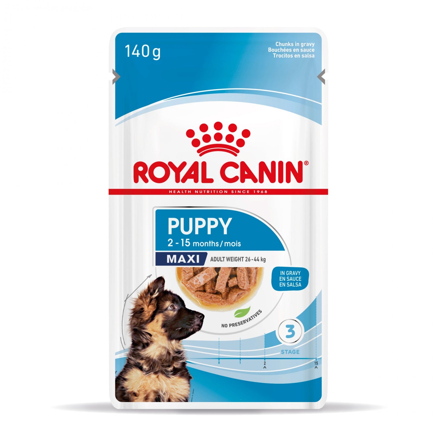 Royal Canin Maxi Puppy en Sauce Pâtée pour chiot – Wanimo
