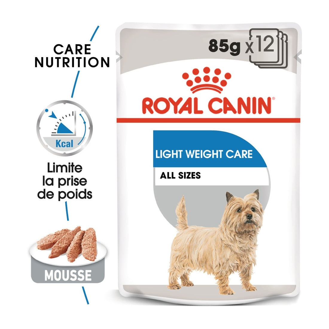 Royal Canin Light Weight Care en mousse - pâtée chien