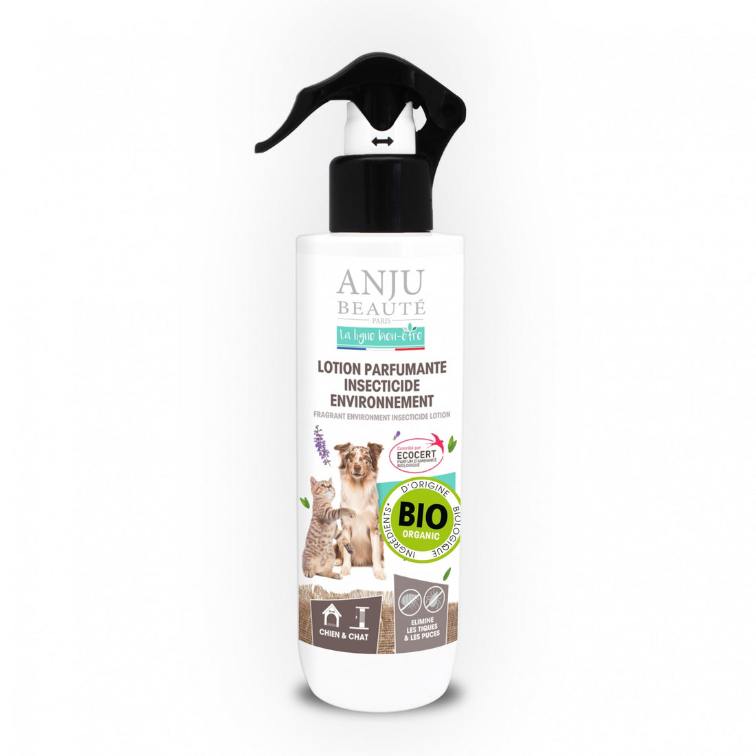 Lotion parfumante insecticide environnement