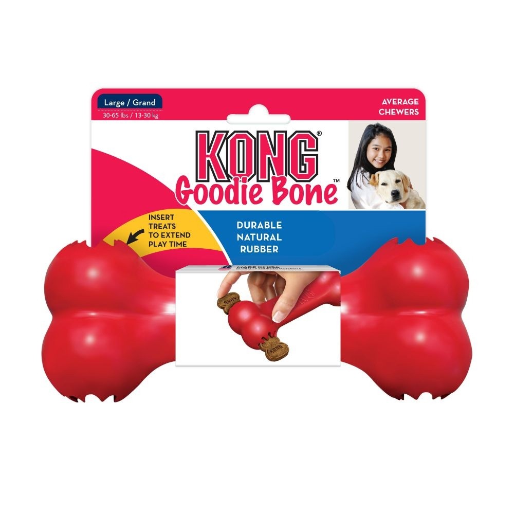 Jouet à mâcher Os Goodie Bone de Kong chien