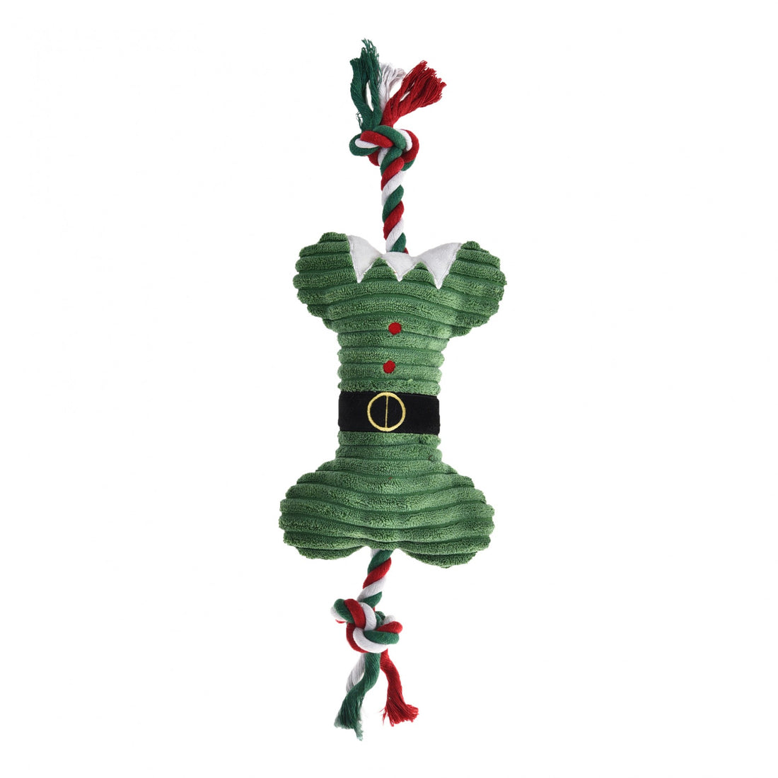 Os en peluche et corde de Noël