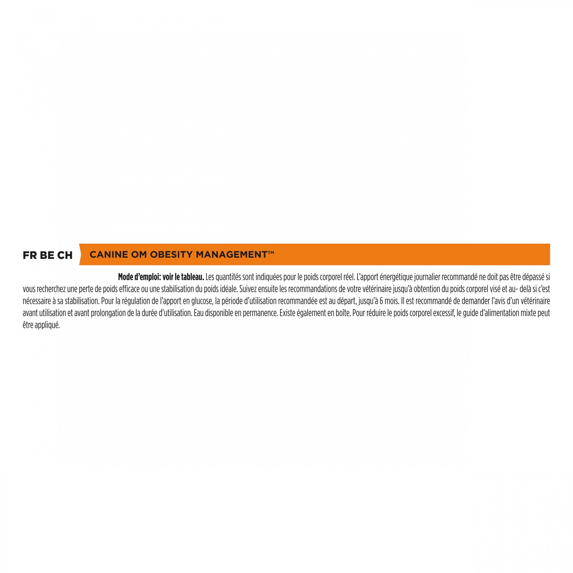 Proplan Veterinary Diets OM Obesity Management Chien
