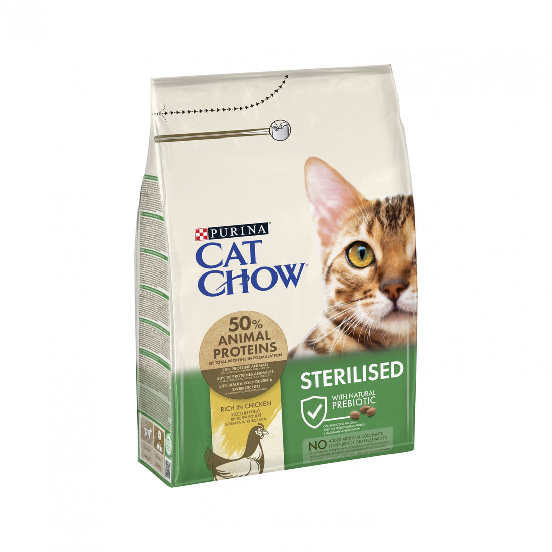 PURINA CAT CHOW Sterilised au Poulet - Croquettes pour chat