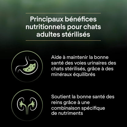PRO PLAN LiveClear Sterilised Adult au Saumon - Croquettes pour chat