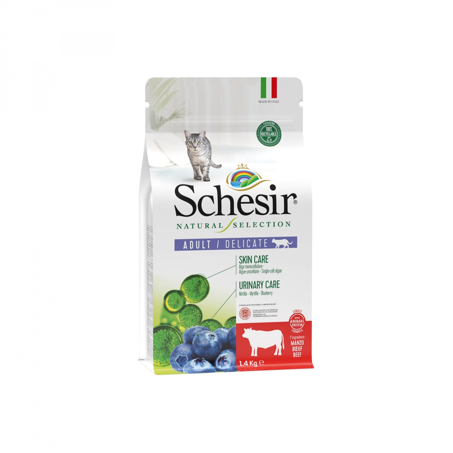 Schesir Croquettes Natural Selection Adult Delicate - Boeuf