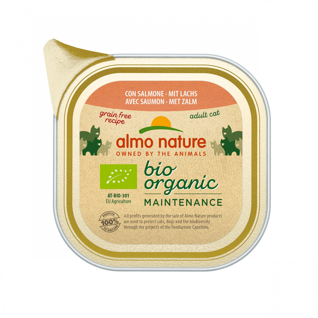 Almo Nature Pâtées Chat Adulte - Bio Organic Maintenance - 19 x 85 g