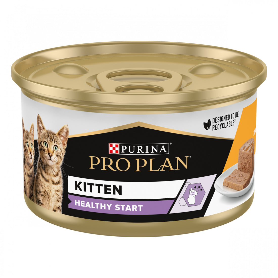 PRO PLAN Healthy Start Kitten en mousse au Poulet - Pâtée pour chaton