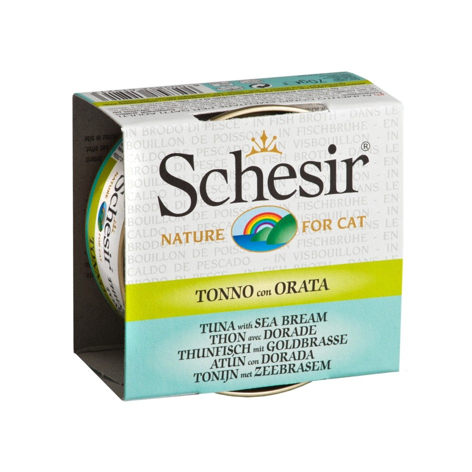 Schesir Pâtées en bouillon Adult - 14 x 70 g