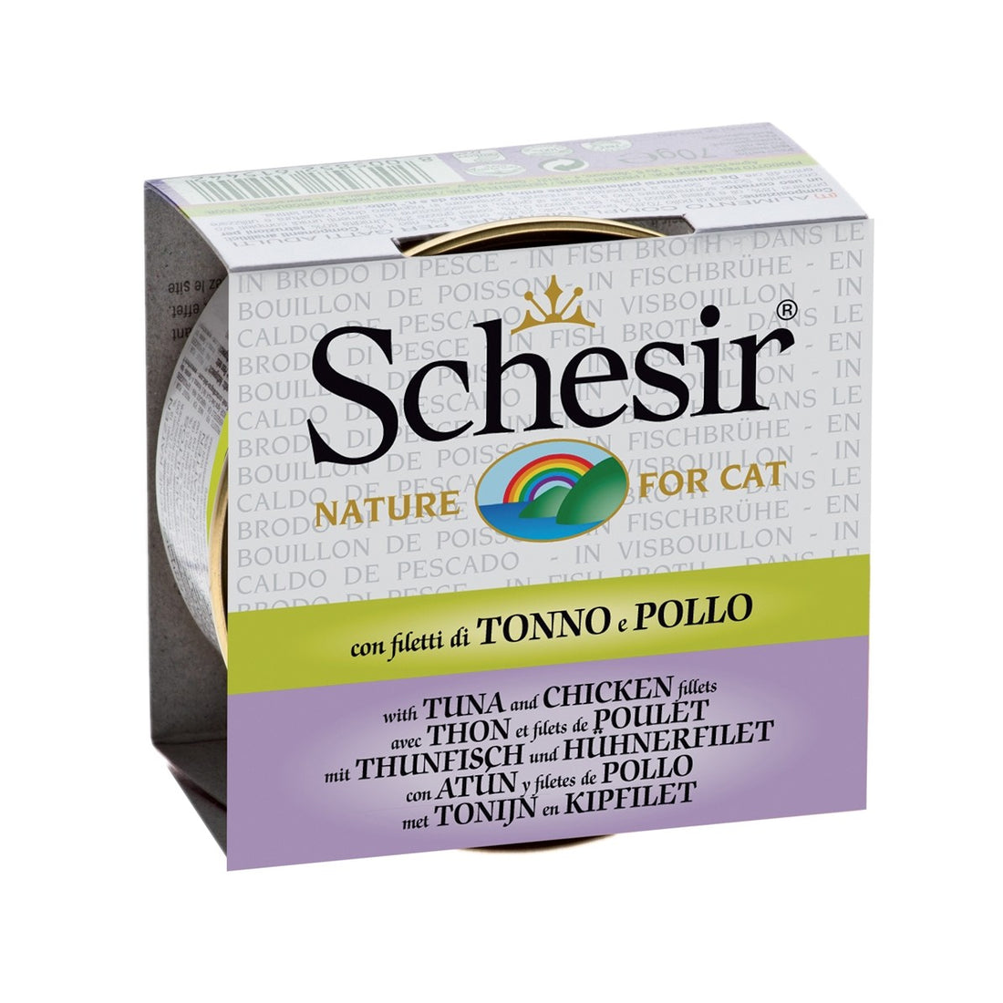 Schesir Pâtées en bouillon Adult - 14 x 70 g