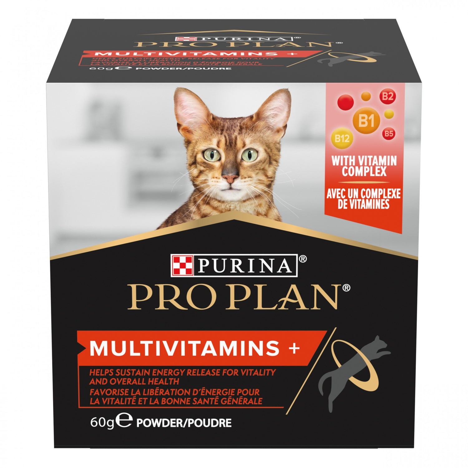PRO PLAN Multi Vitamins+ en poudre - Aliment complémentaire pour chat