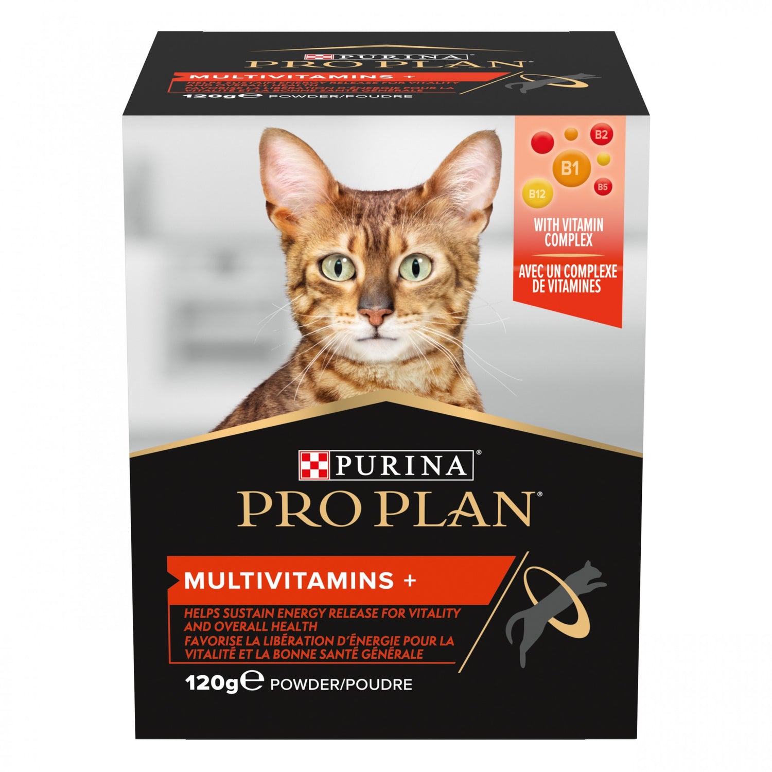 PRO PLAN Multi Vitamins+ en poudre - Aliment complémentaire pour chat