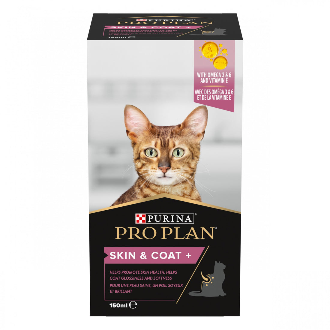 PRO PLAN Skin & Coat+ en huile - Aliment complémentaire pour chat