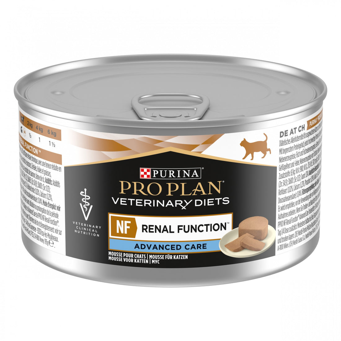 Pro Plan Veterinary Diets NF Renal Function Advance Care – Pâtée en mousse pour chat