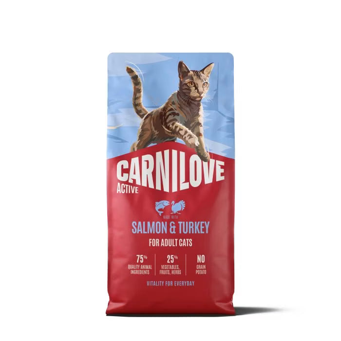 Carnilove Active Saumon et Dinde - Chat