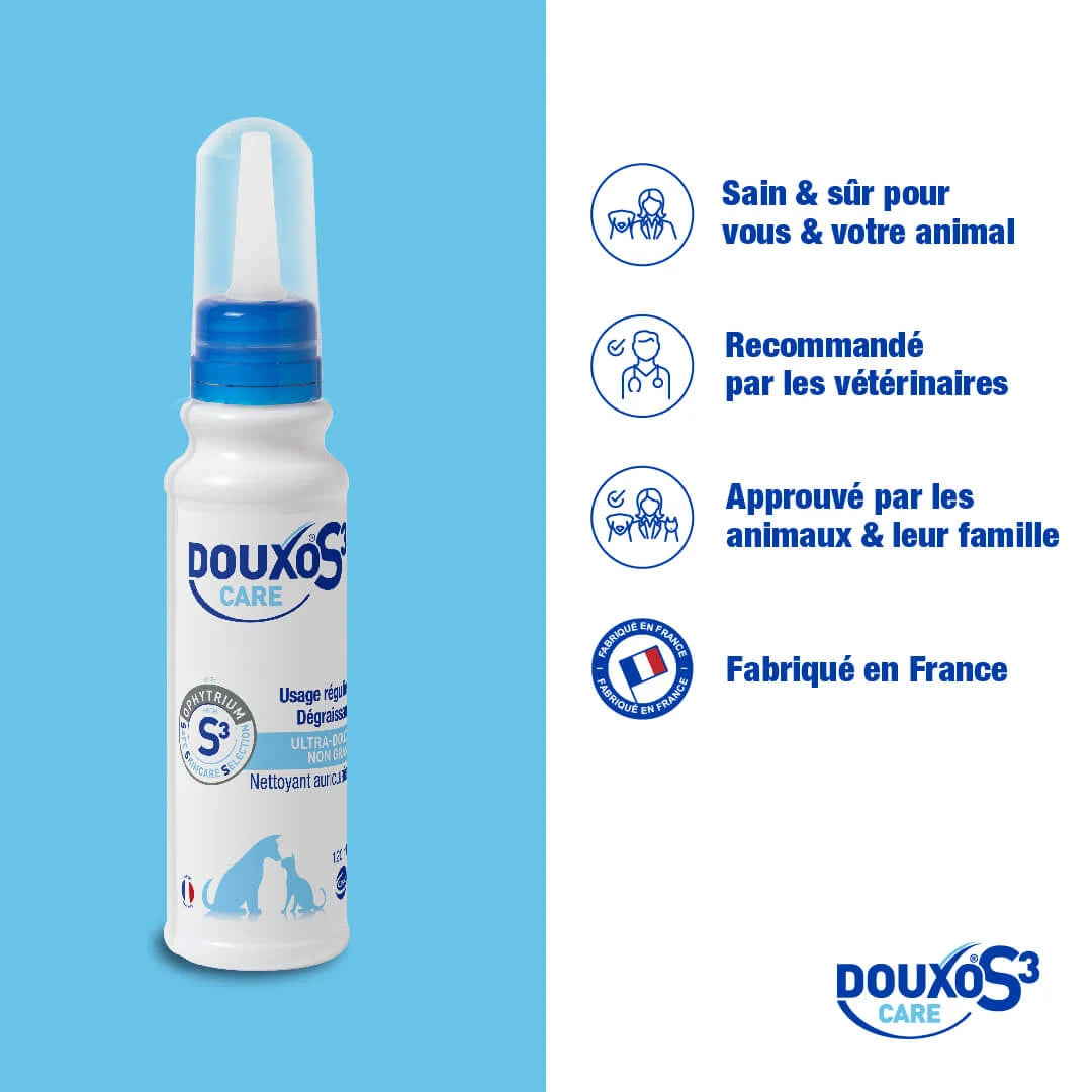 Douxo Care lotion auriculaire chien, chat