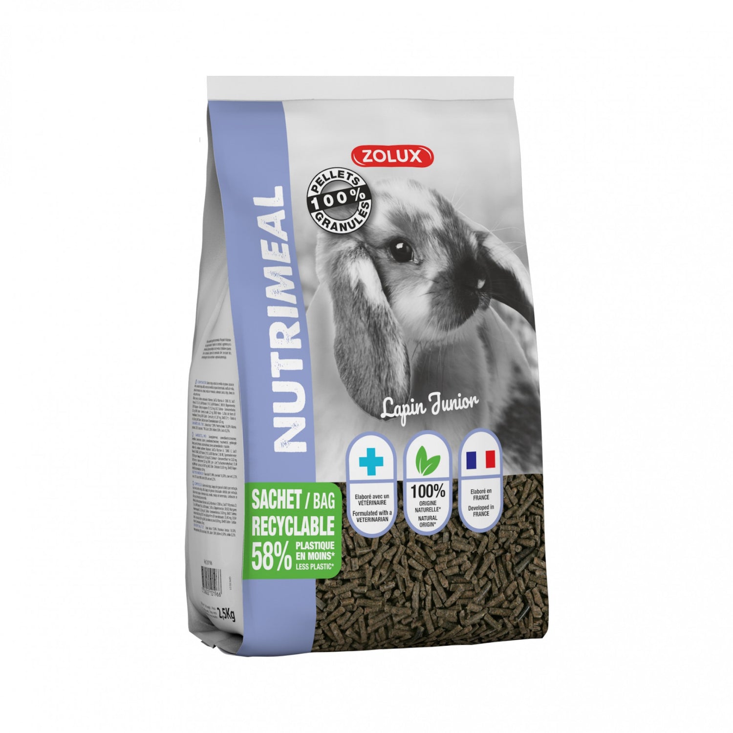 Nutrimeal granulés Lapin nain junior