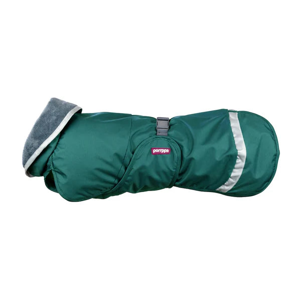 Pomppa Kevyt manteau imperméable pour chien Forest