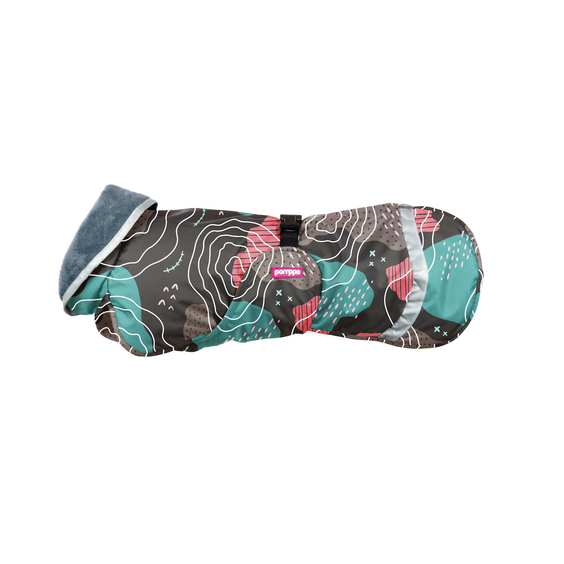 Pomppa Kevyt manteau imperméable pour chien Kartta