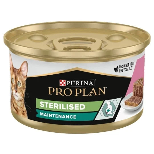 Proplan Pâtée Sterilised Chat Saumon Thon