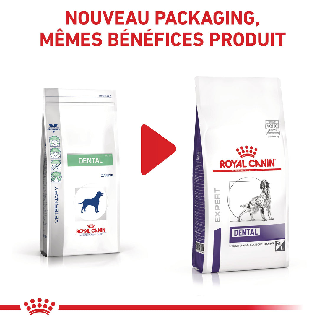 Royal Canin Veterinary Dental Medium &amp; Large Dogs - Croquettes pour chien