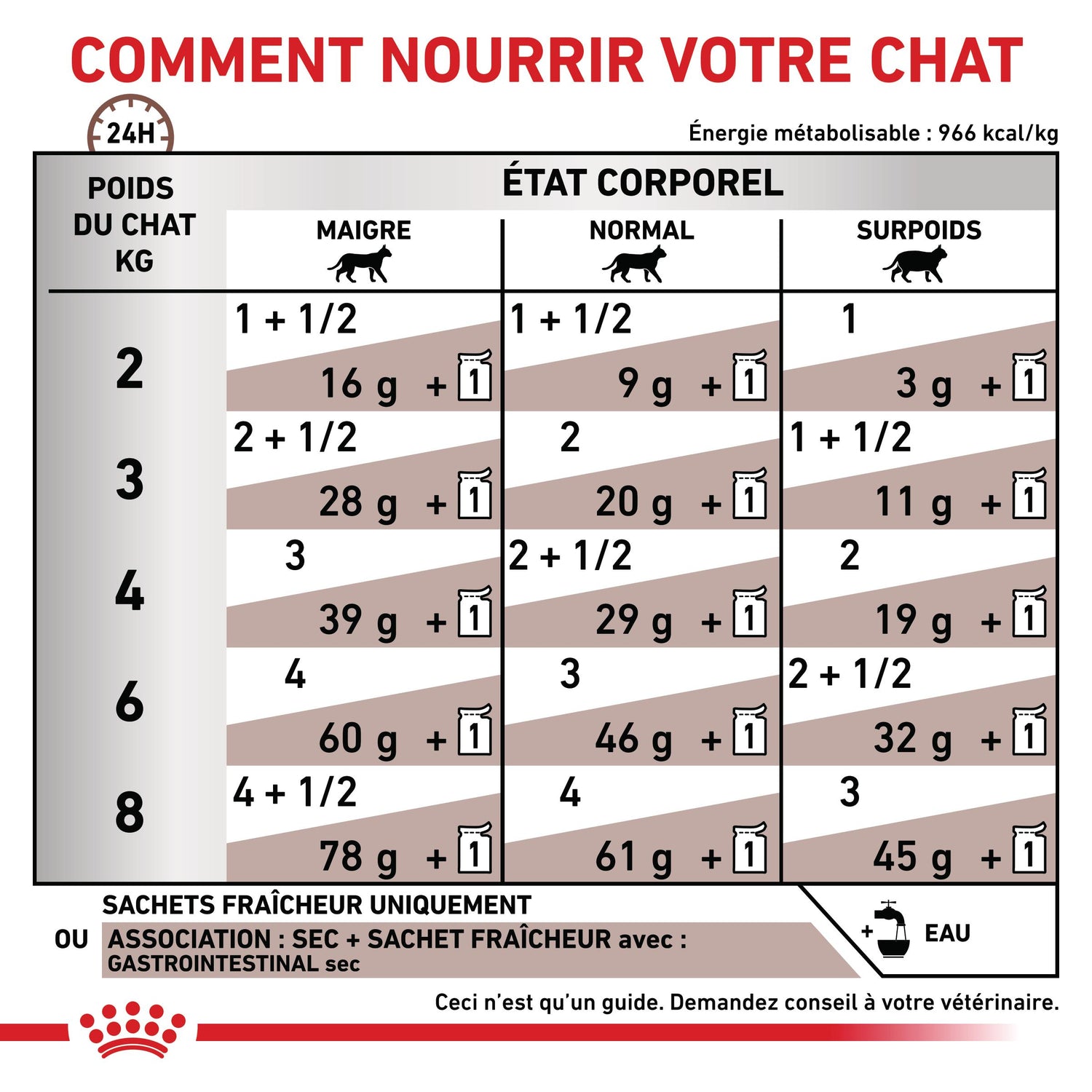 Royal Canin Veterinary Gastrointestinal - Pour chat