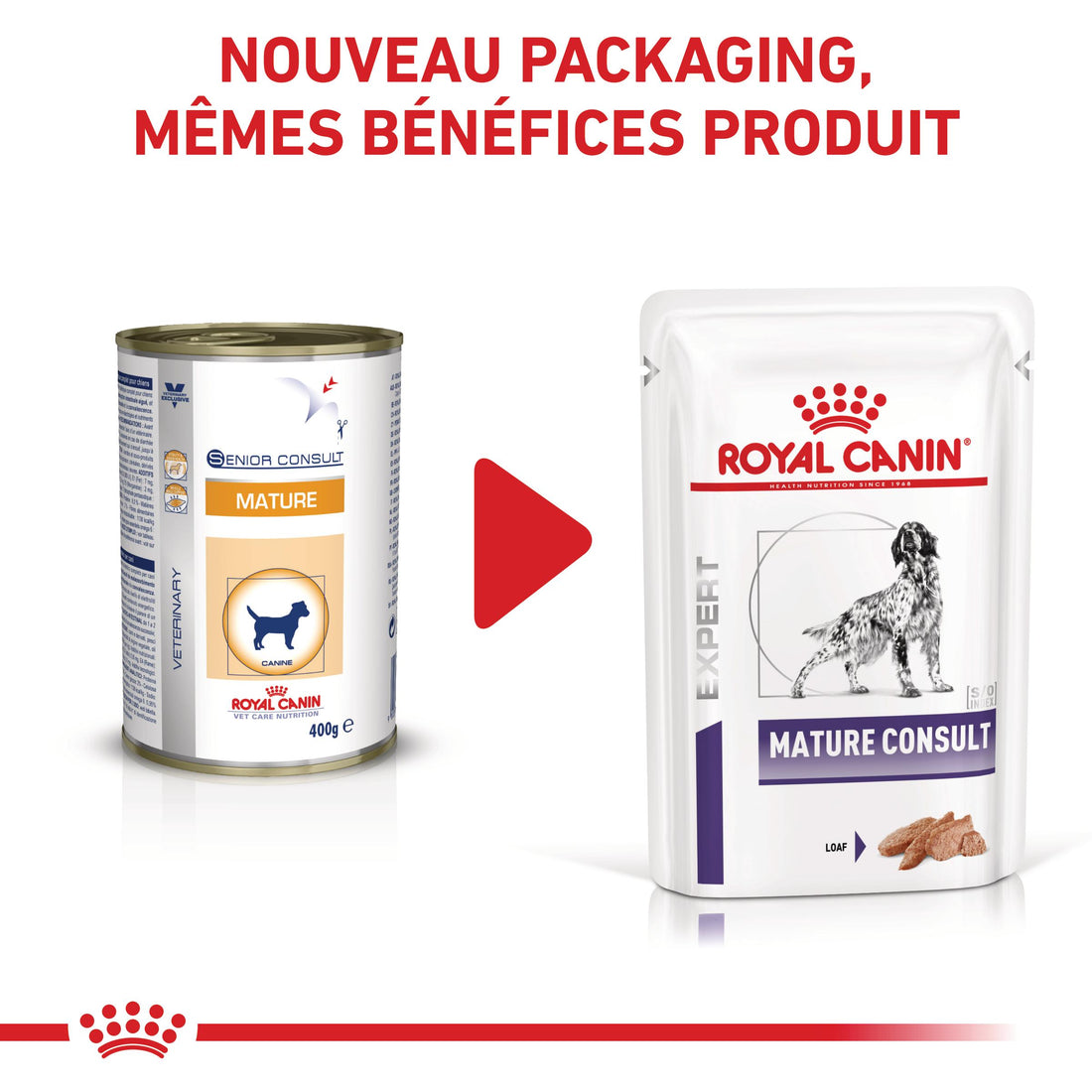 Royal Canin Veterinary Dog Mature Consult - Pâtée pour chien