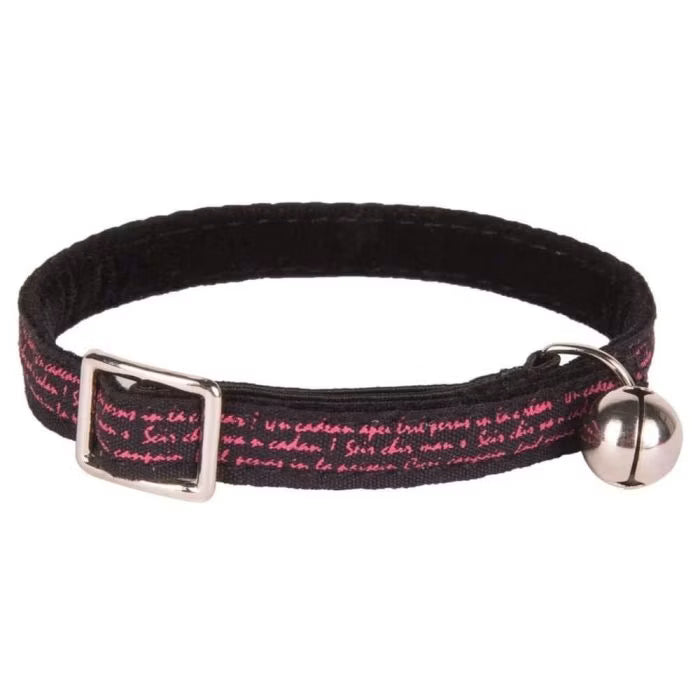 Collier Style Noir - Chat