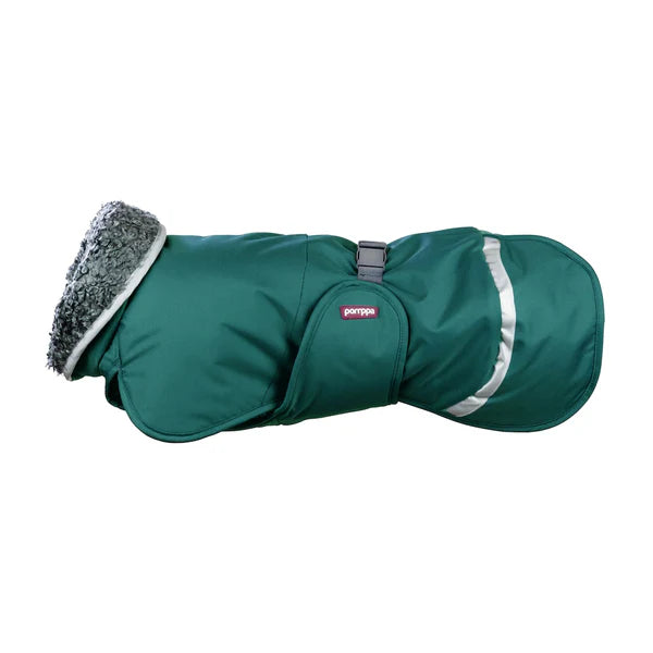 Pomppa Toppa manteau imperméable doublé pour chien Forest