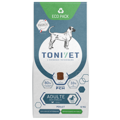 TONIVET Adulte Maxi Stérilisé croquette pour chien