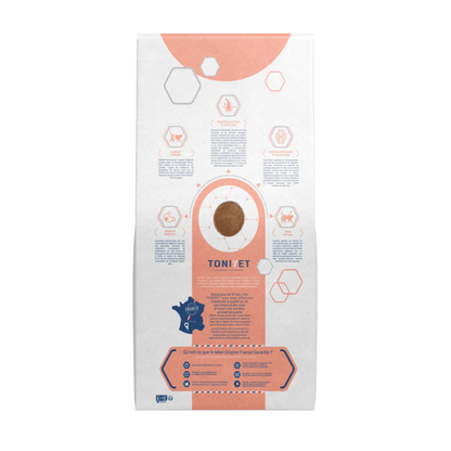Tonivet adult stérilisé saumon - croquettes chat