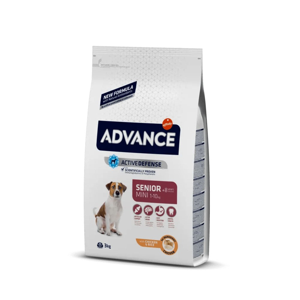 Advance Croquettes Chien Senior Mini 3kg