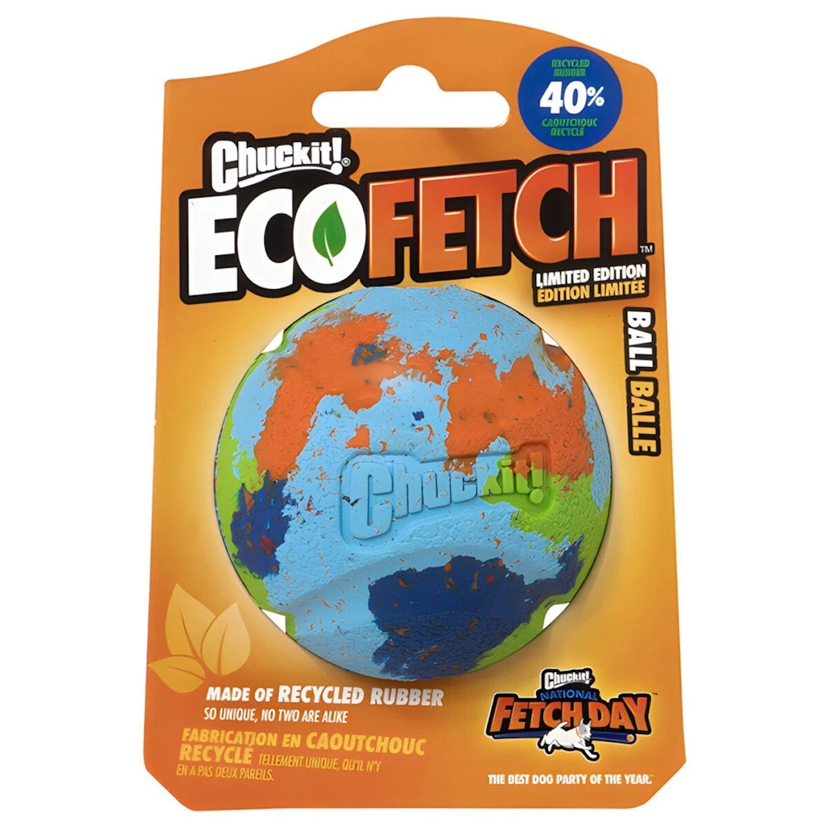 Jouet balle eco fetch