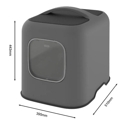 Maison de toilette Biala anthracite