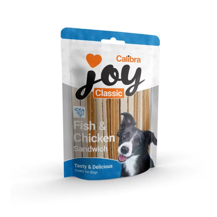 Calibra Joy Chien Classic Sandwich Poulet/Poisson