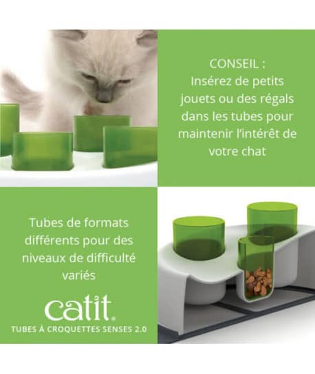 Jouet chat tubes catit