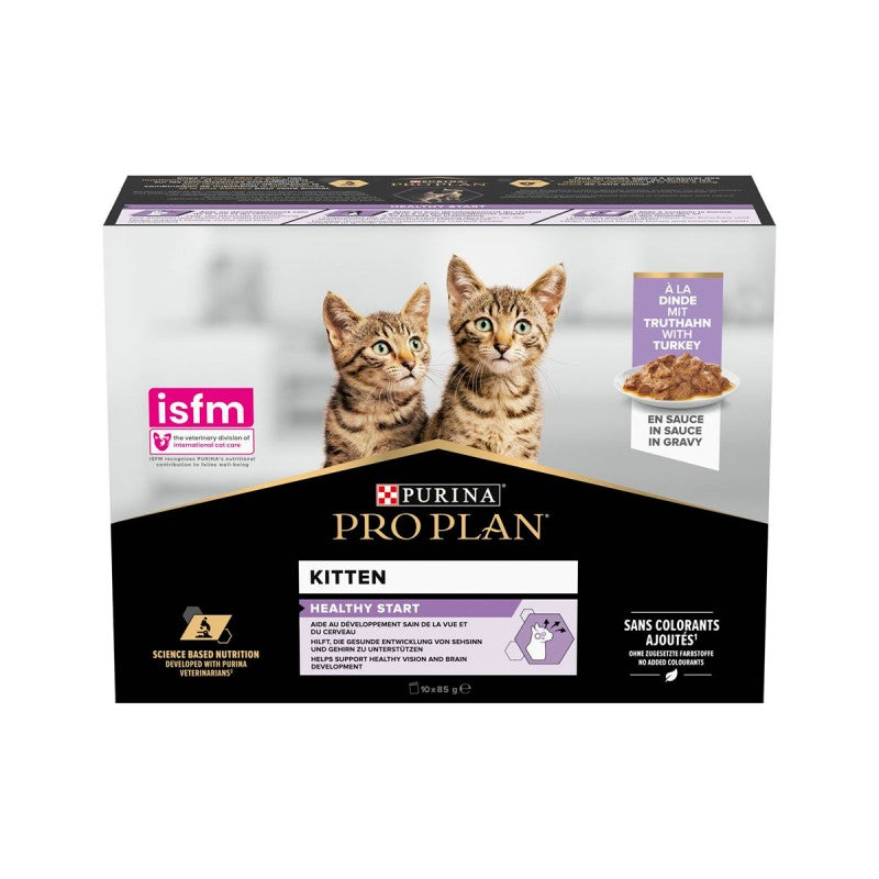 Pro Plan Chaton Dinde – Sachet 26 x 85 g