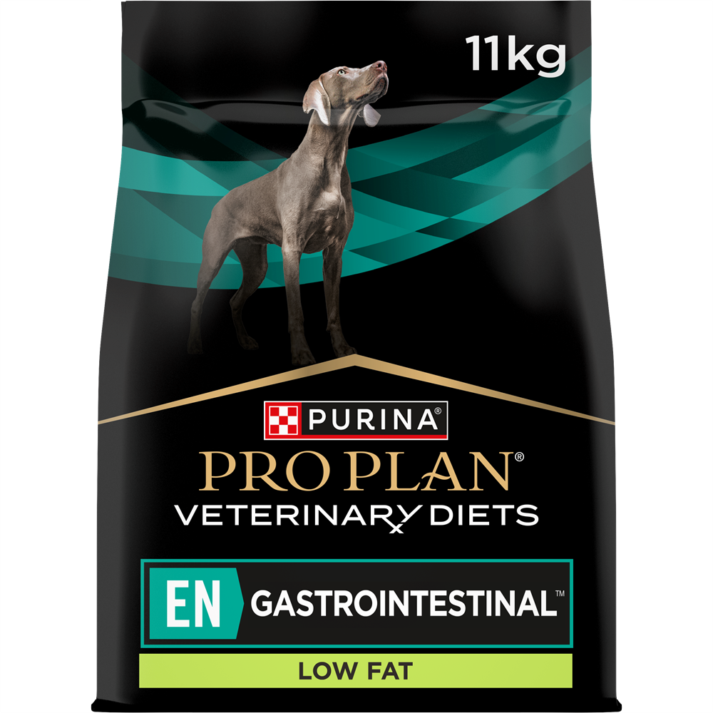 Purina Pro Plan Veterinary Diet EN Gastro-intestinal Faible en Graisses Croquettes Chien 11 kg