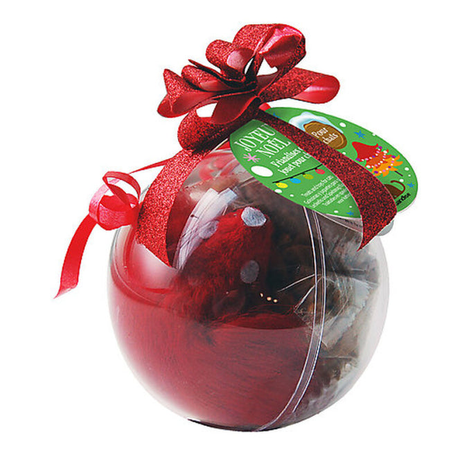 Coffret boule cadeaux Noël - Chat
